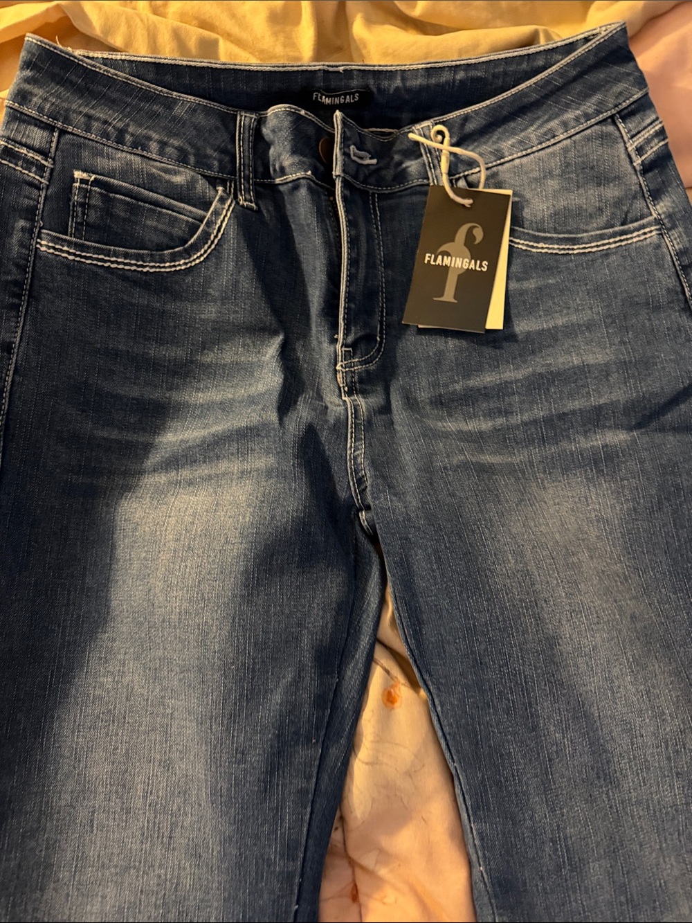Flamingals Women's Dark Blue Skinny Jeans
